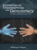 Surveillance, Transparency, and Democracy