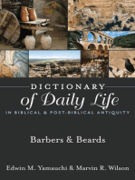 Dictionary of Daily Life in Biblical & Post-Biblical Antiquity: Barbers & Beards