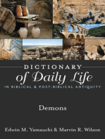 Dictionary of Daily Life in Biblical & Post-Biblical Antiquity: Demons