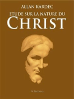 Étude sur la nature du Christ