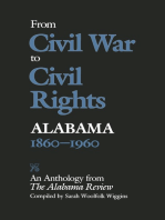 From Civil War to Civil Rights, Alabama 1860–1960: An Anthology from The Alabama Review