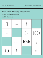 Elite Oral History Discourse: A Study of Cooperation and Coherence