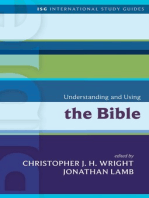 Understanding and Using the Bible