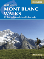 Mont Blanc Walks: 50 day walks and 4 multi-day treks
