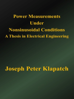 Power Measurements Under Nonsinusoidal Conditions: A Thesis in Electrical Engineering