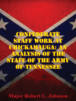 Confederate Staff Work At Chickamauga