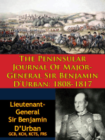 The Peninsular Journal Of Major-General Sir Benjamin D’Urban: 1808-1817