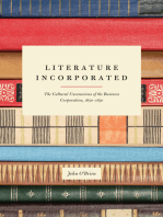 Literature Incorporated: The Cultural Unconscious of the Business Corporation, 1650-1850