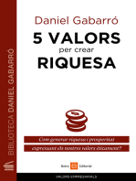 5 valors per crear riquesa