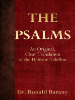 The Psalms: An Original, Clear Translation of the Hebrew Tehillim