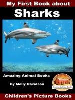 My First Book about Sharks: Amazing Animal Books - Children's Picture Books