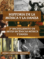 Historia de la música y la danza. 2º bachillerato, artes escénicas, música y danza