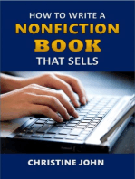 How to Write a Nonfiction Book that Sells