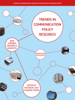 Trend in Communication Policy Research