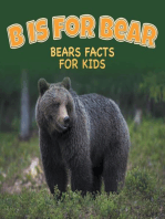 B is for Bear: Bears Facts For Kids: Animal Encyclopedia for Kids - Wildlife