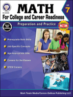 Math for College and Career Readiness, Grade 7: Preparation and Practice