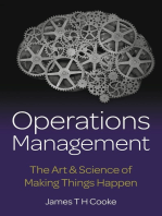 Operations Management: The Art & Science of Making Things Happen