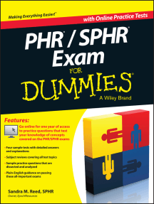 PHR / SPHR Exam For Dummies by Sandra M. Reed - Ebook | Scribd
