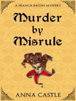 Murder by Misrule: A Francis Bacon Mystery, #1