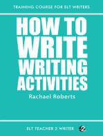 How To Write Writing Activities: Training Course For ELT Writers, #17