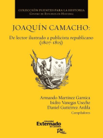 Joaquín Camacho: de lector ilustrado a publicista republicano (1807-1815)