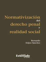 Normativización del derecho penal y realidad social