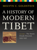 A History of Modern Tibet, Volume 3: The Storm Clouds Descend, 1955–1957