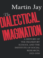The Dialectical Imagination: A History of the Frankfurt School and the Institute of Social Research, 1923-1950