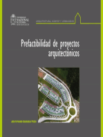 Prefactibilidad de proyectos arquitectónicos