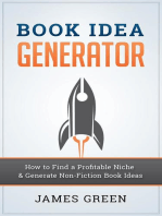 Book Idea Generator - How to Find a Profitable Niche