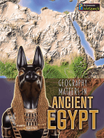 Geography Matters in Ancient Egypt