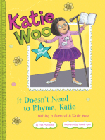 It Doesn't Need to Rhyme, Katie
