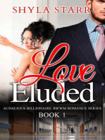 Love Eluded: Audacious Billionaire BWWM Romance Series, #1