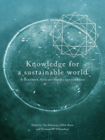 Knowledge for a Sustainable World: A Southern African�Nordic contribution