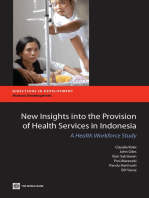 New Insights into the Supply and Quality of Health Services in Indonesia: