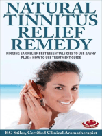 Natural Tinnitus Relief Remedy Ringing Ear Relief Best Essential Oils to Use & Why Plus+ How to Use Treatment Guide: Essential Oil Wellness