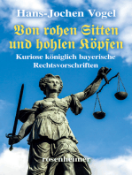 Von rohen Sitten und hohlen Köpfen