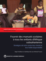 Fournir des manuels scolaires à tous les enfants d'Afrique subsaharienne: Stratégies de lutte contre leur cherté et leur faible disponibilité