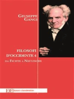 Filosofi d'Occidente 4: Da Fichte a Nietzsche
