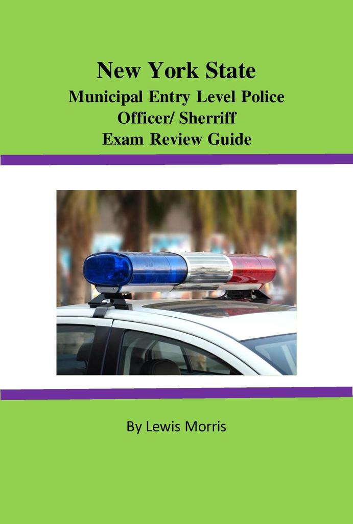 New York State Municipal Entrylevel Police Officer/Deputy Sheriff Exam