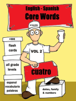 English- Spanish Core Words Volume 2
