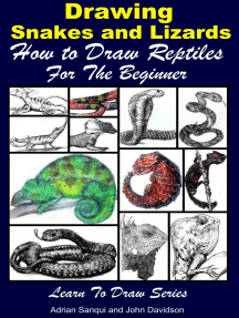 Drawing Snakes And Lizards How To Draw Reptiles For The Beginner By Adrian Sanqui John Davidson Ebook Scribd