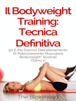 Il Bodyweight Training: tecnica definitiva