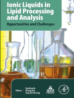 Ionic Liquids in Lipid Processing and Analysis: Opportunities and Challenges