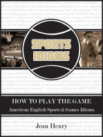 How to Play the Game: American English Sports & Games Idioms