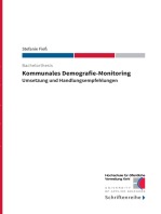 Kommunales Demografie-Monitoring: Umsetzung und Handlungsempfehlungen