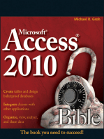 Access 2010 Bible