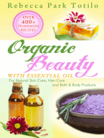 Organic Beauty With Essential Oil