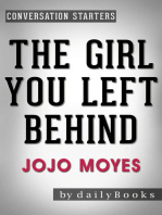 The Girl You Left Behind: A Novel by Jojo Moyes | Conversation Starters