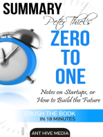 Peter Thiel's Zero to One